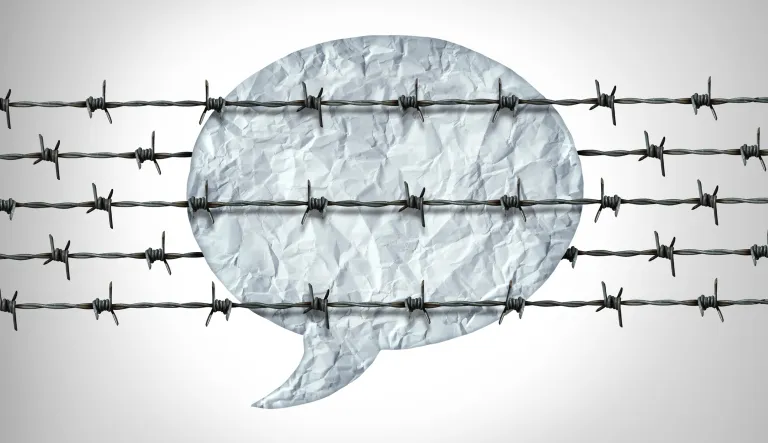 Free speech is the essential liberty, if you can keep it