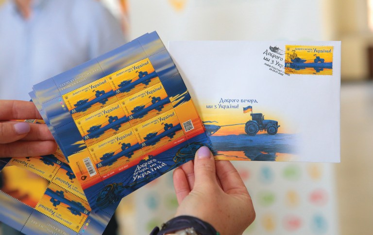 The cultural roots of Ukraine’s wartime love of stamp collecting