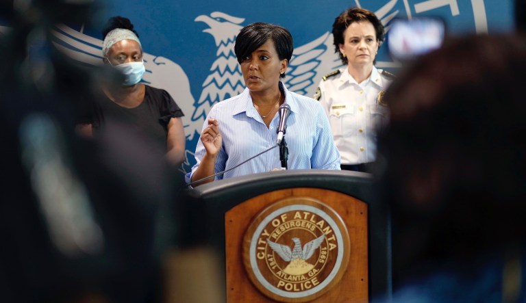 ‘He should just stop talking’: Atlanta mayor says Trump making aftermath of George Floyd death ‘worse’