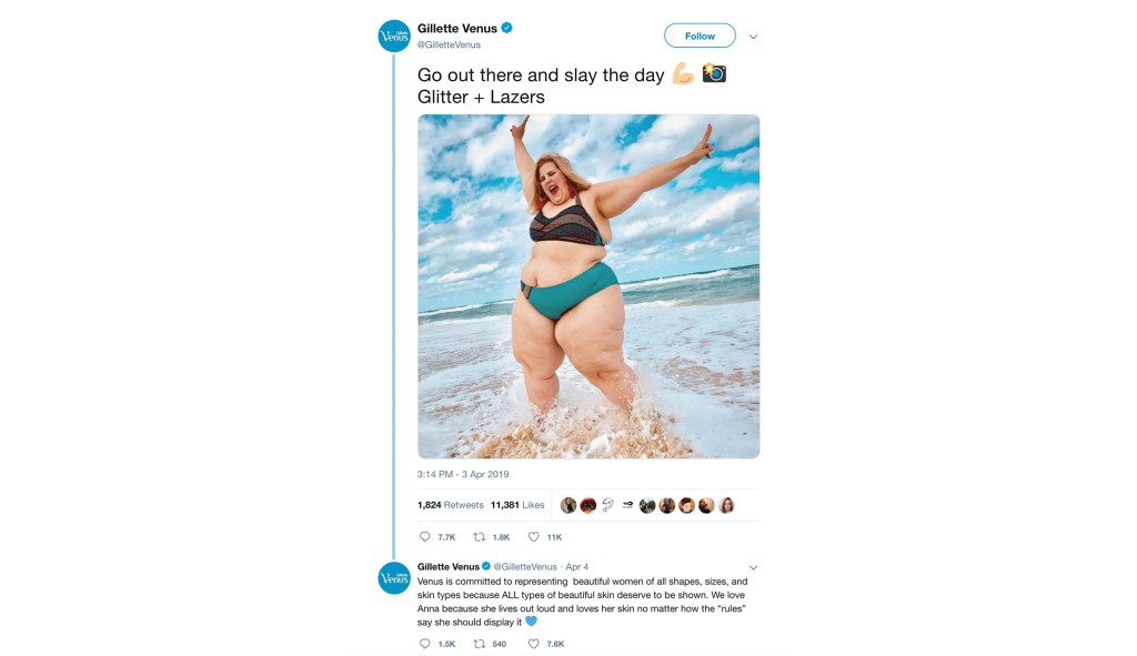 Celebrate normal women for once