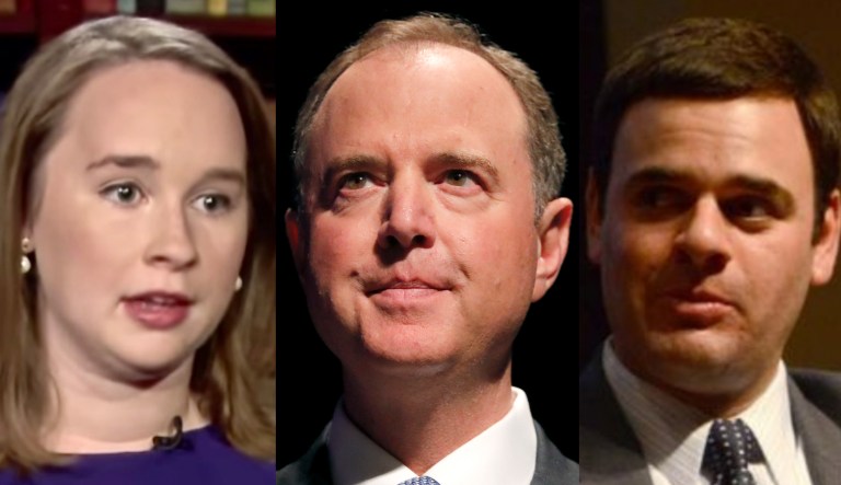 Abigail Grace, Adam Schiff, and Sean Misko