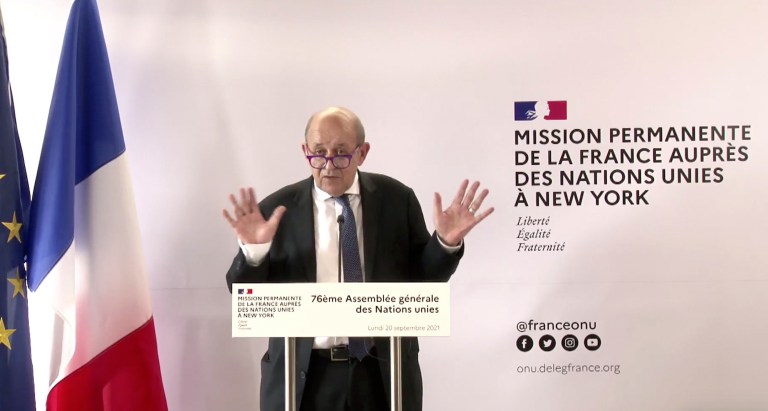 Major US-EU meeting threatened by fallout from nuclear submarine deal that blindsided France