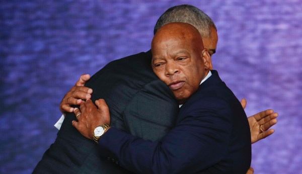 ‘He saw the best in all of us’: Obama responds to death of John Lewis