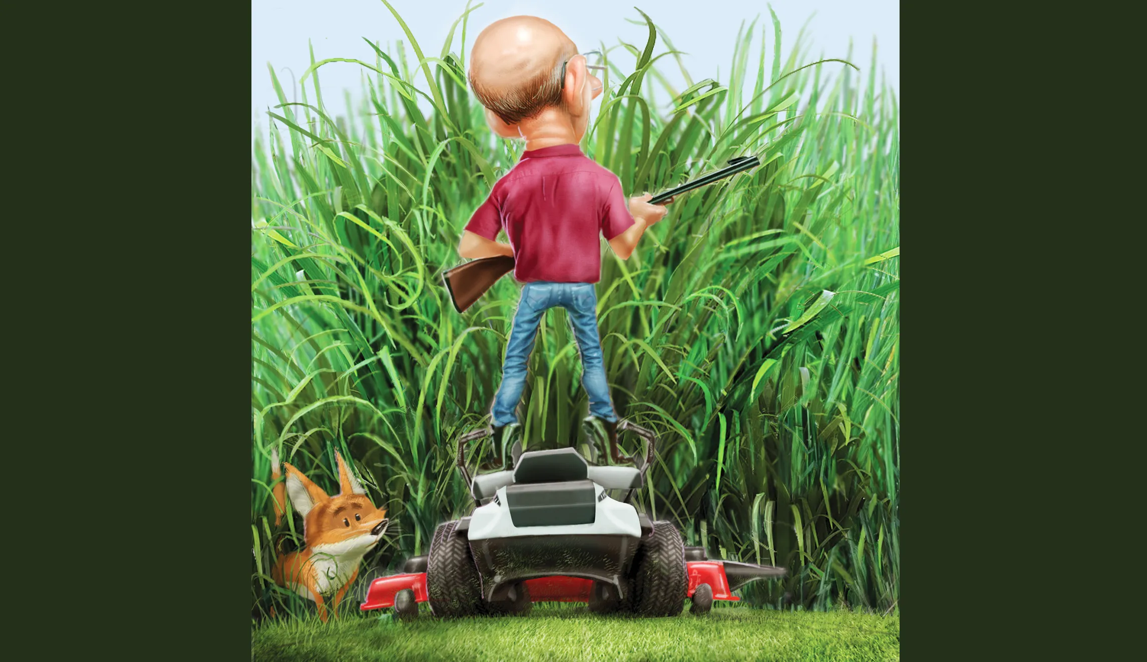 Outfoxed in springtime