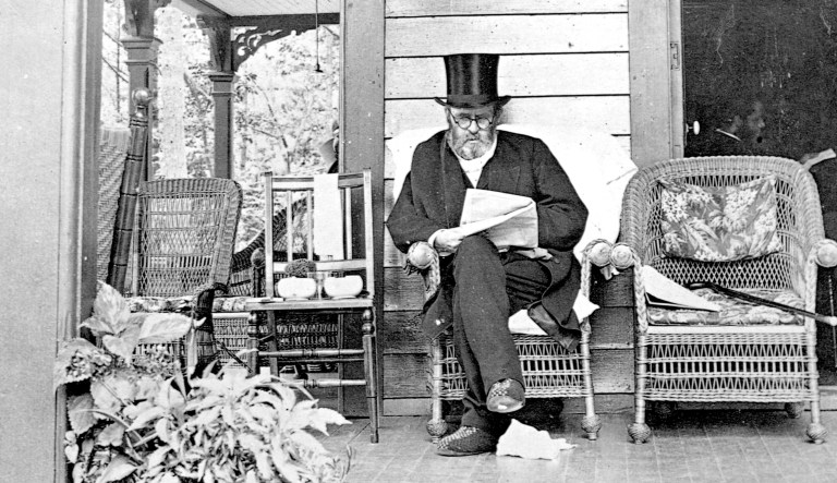 The death of the presidential author