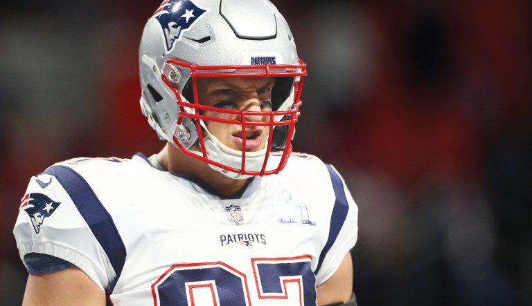 Gronk ‘vroom vrooms’ into the sunset