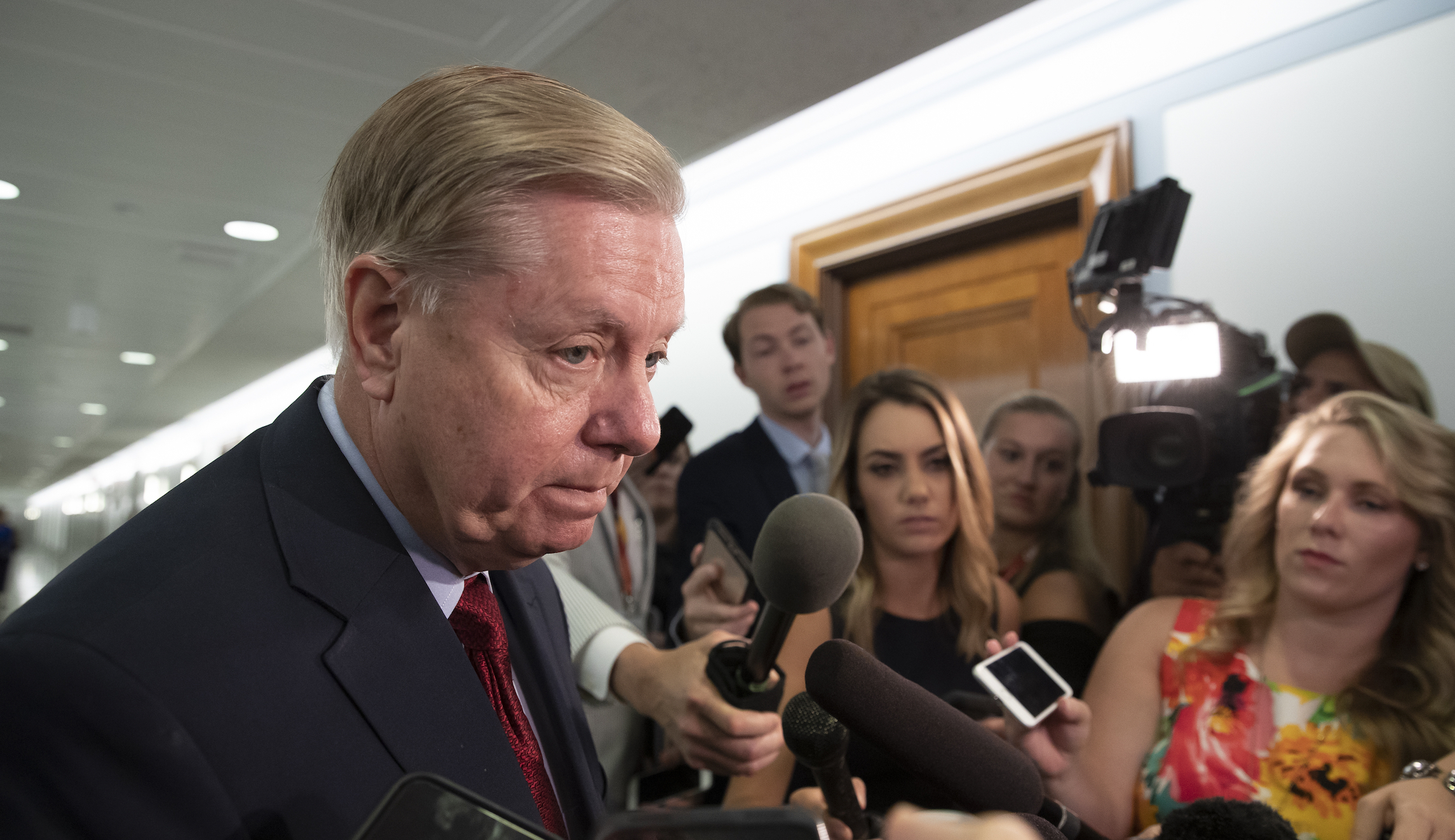 Graham claims victory with impeachment vote