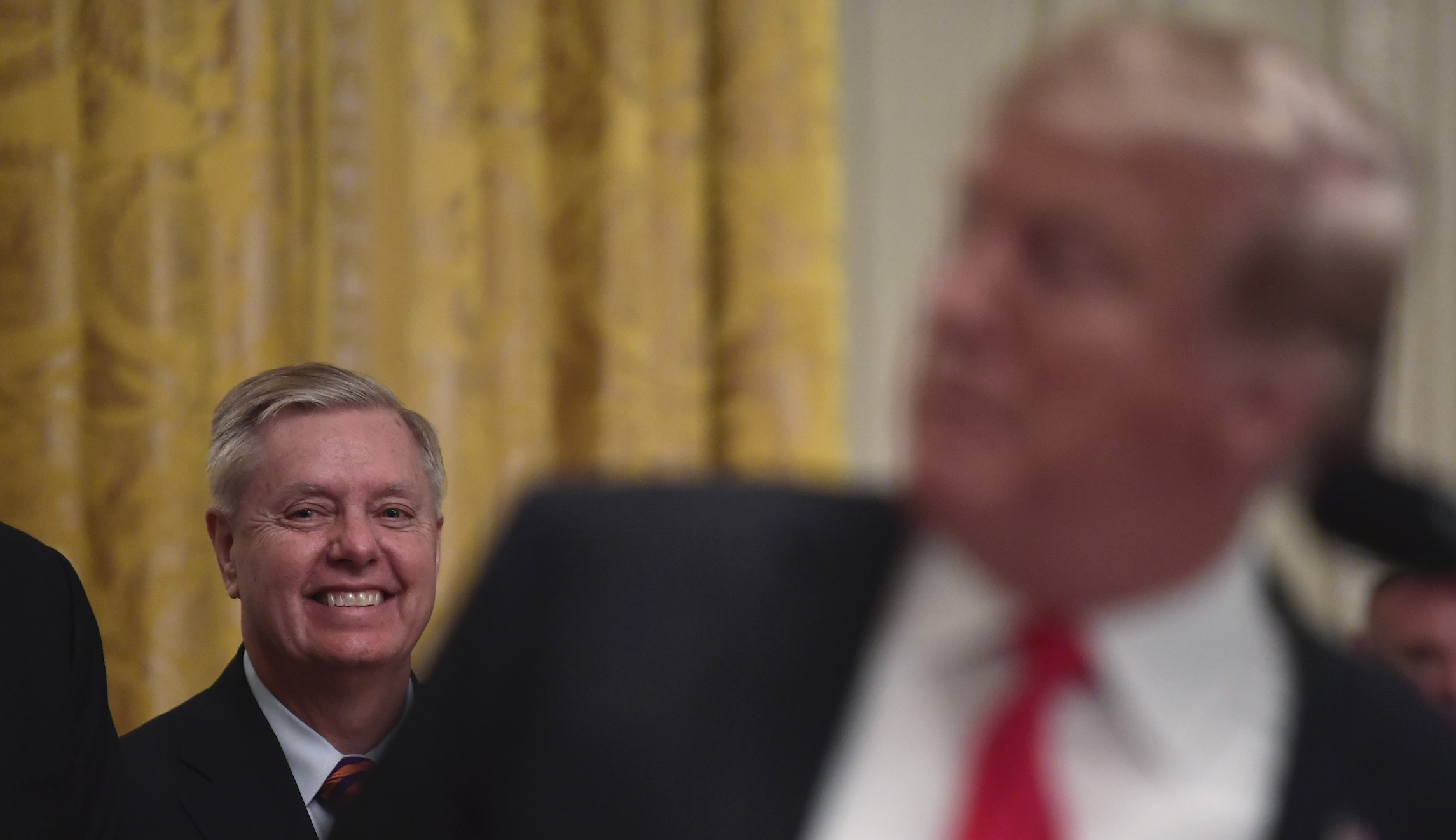 Donald Trump, Lindsey Graham 10/9/2019