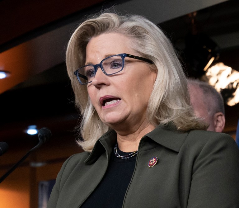 Republicans vote to keep Cheney in leadership post amid party-defining moment