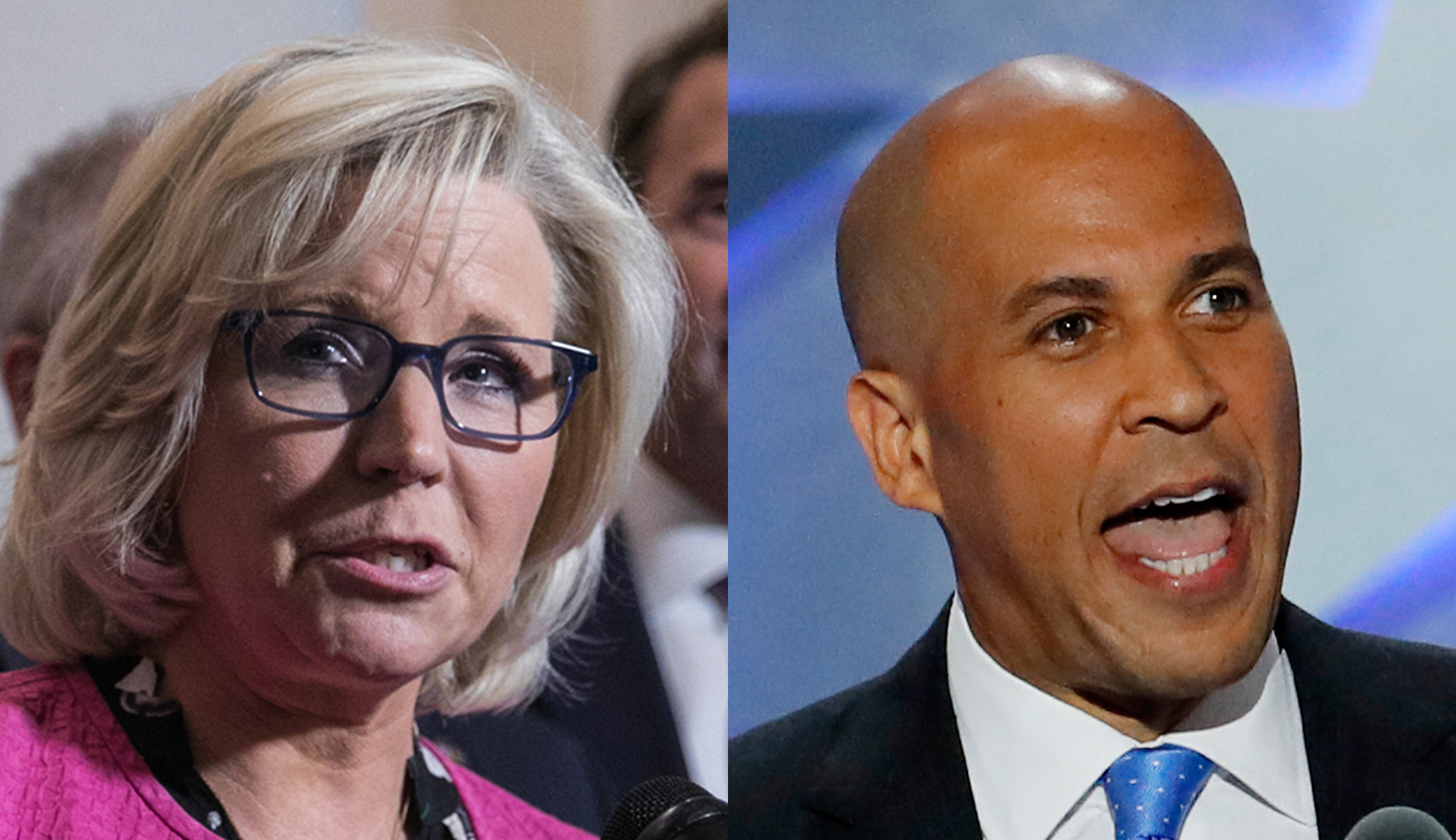 ‘People Eating Tasty Animals’: Liz Cheney mocks Cory Booker’s meat comments