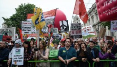 Here’s how we know many British ‘anti-Trump’ protesters are actually just anti-American