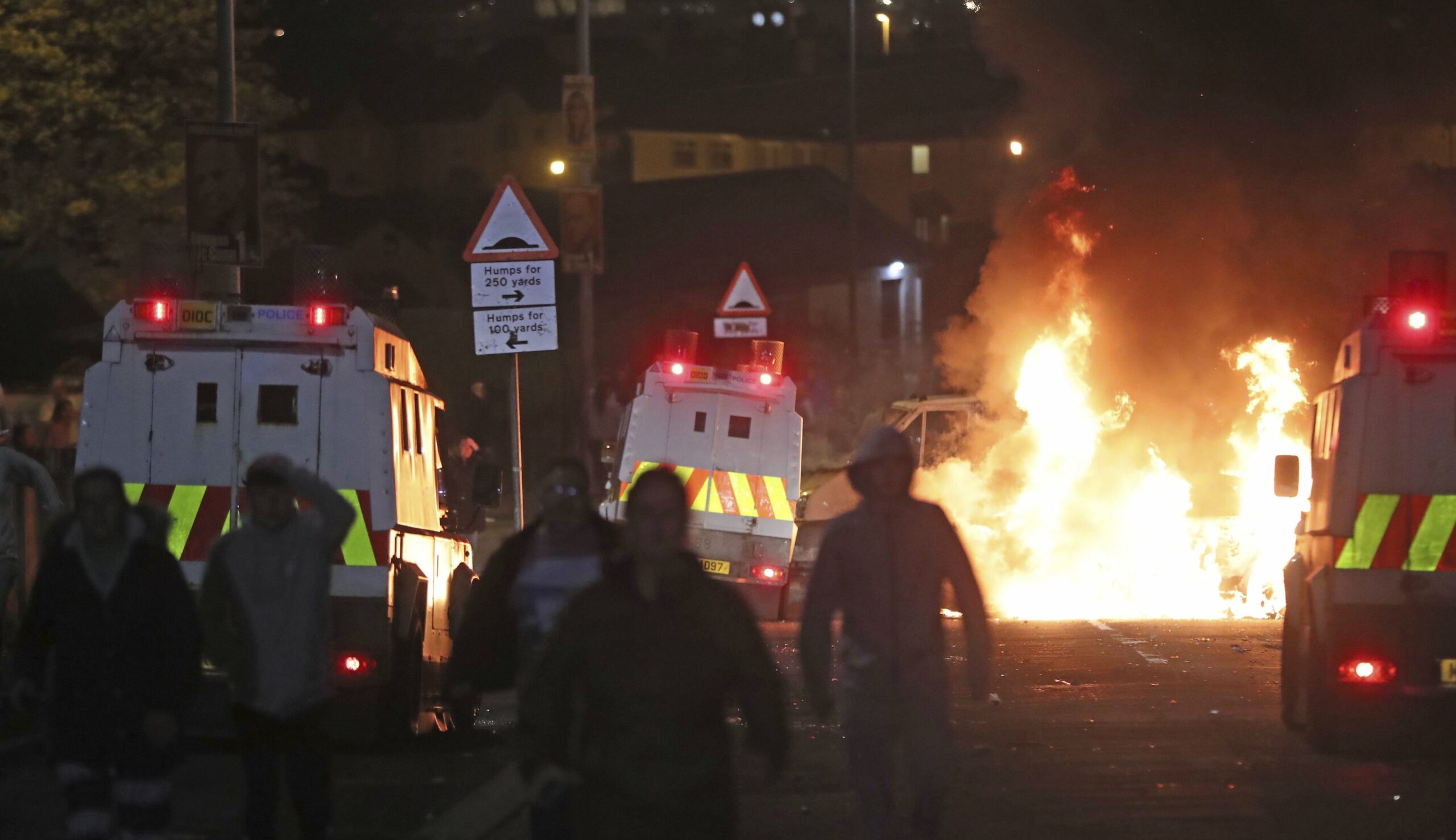 IRA splinter group murders journalist in Londonderry the same day Nancy Pelosi visits