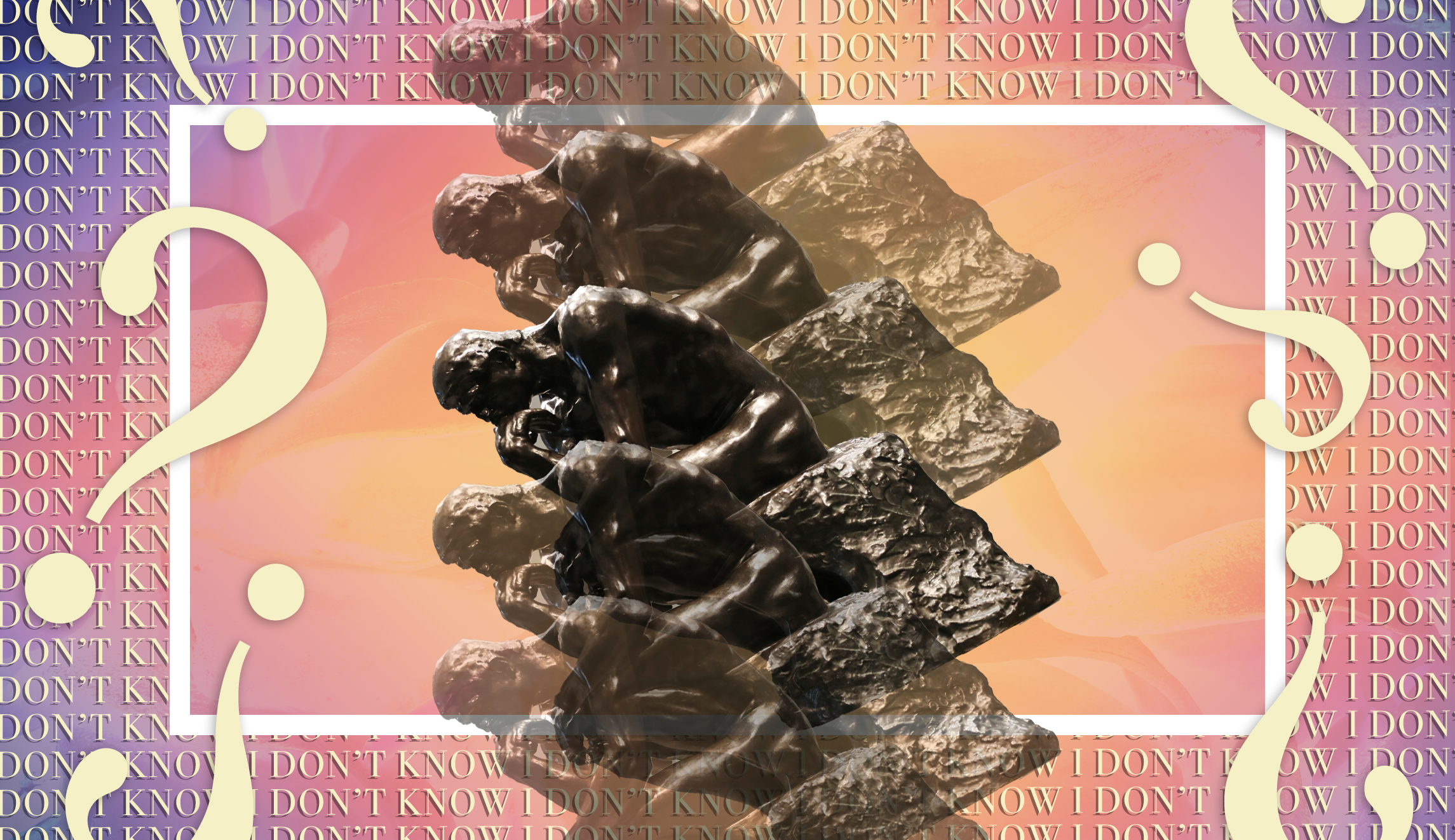 The many meanings of ‘I don’t know’