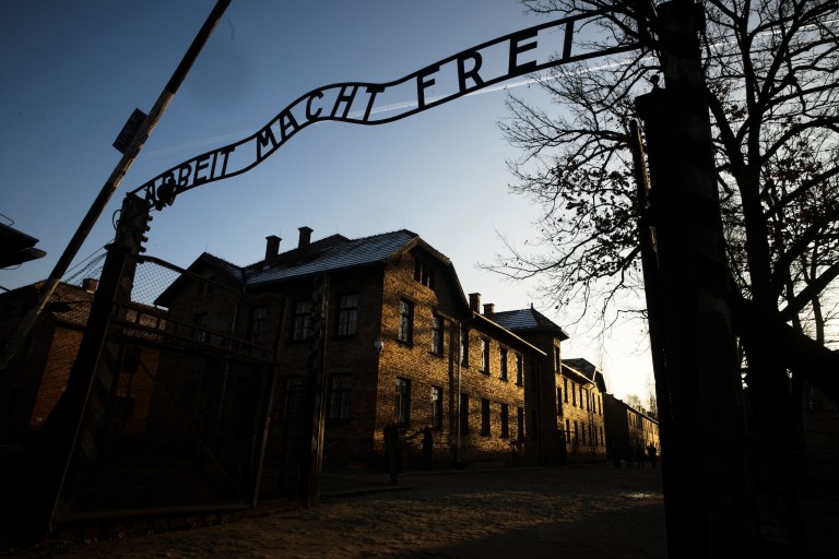 ‘I was waiting for you’: Lovers separated in Auschwitz reunited after 72 years