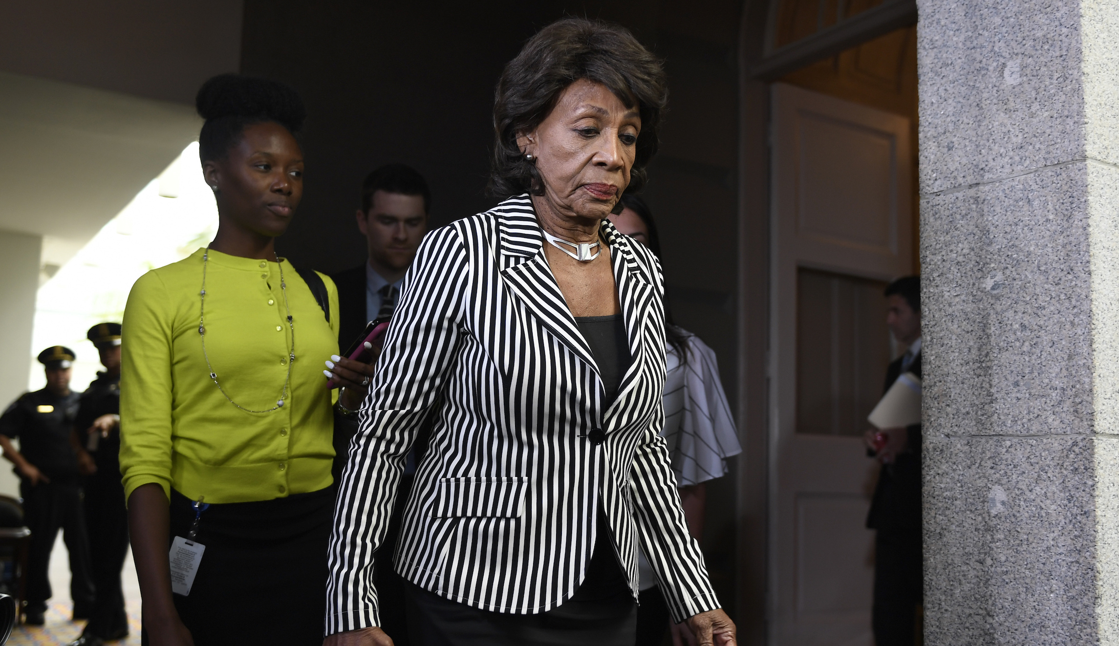 Maxine Waters requested police protection for Minnesota trip: Report