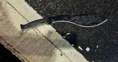 NYC professor who held machete to reporter’s throat back teaching: Report