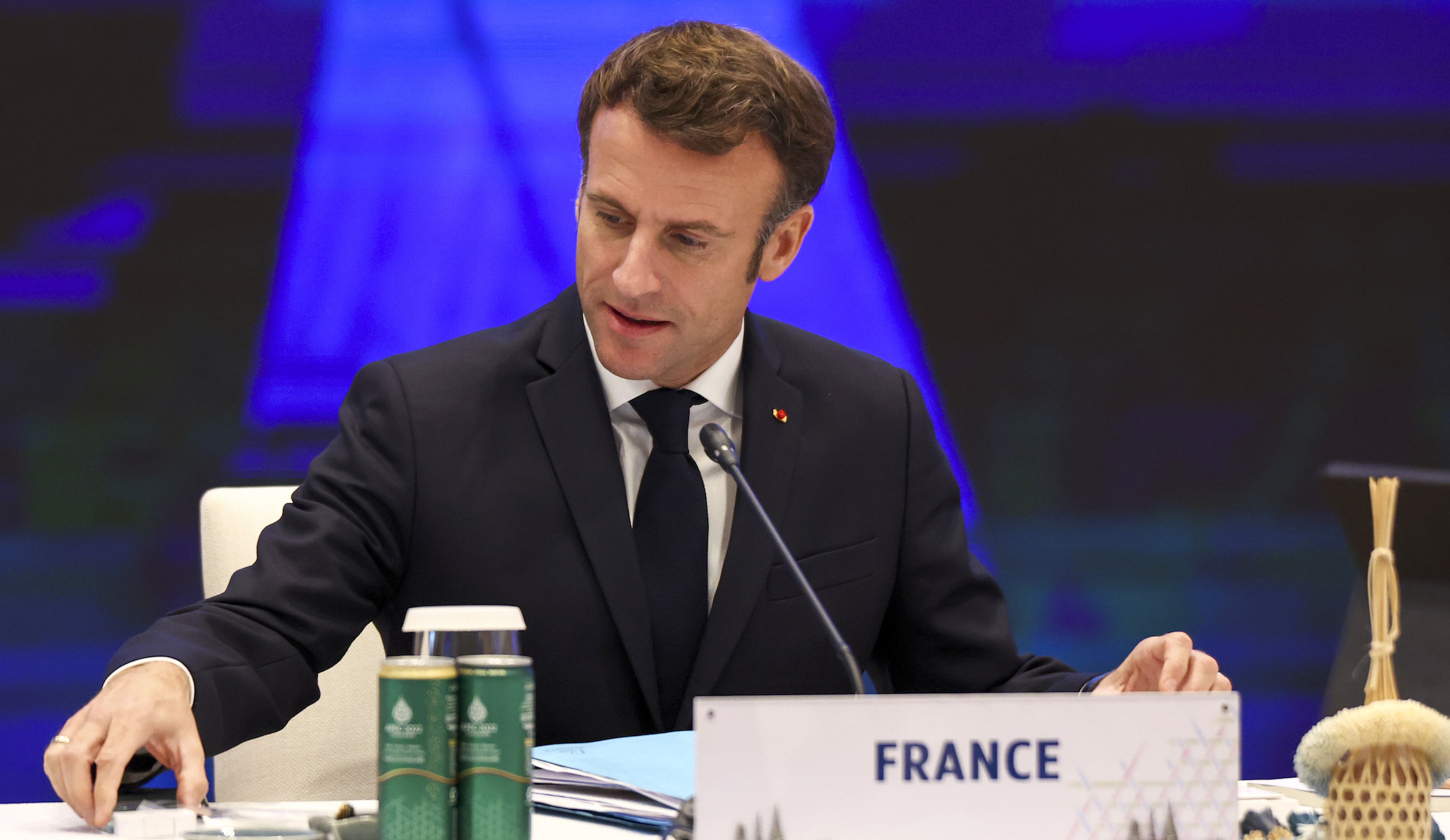 Macron accuses Australia of joining ‘nuclear confrontation’ against China