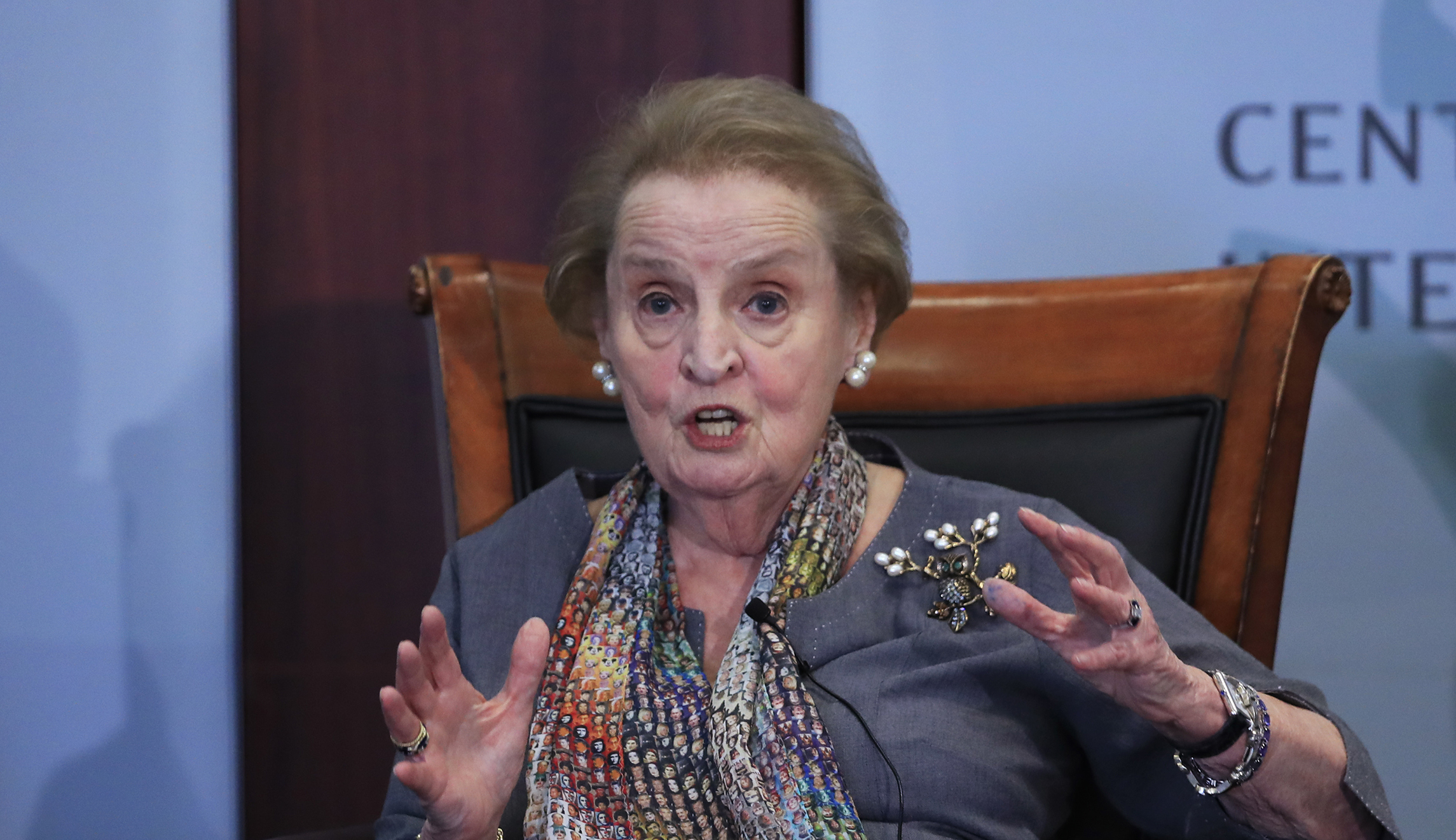 Madeleine Albright agrees with Trump’s take on Russia: ‘Putin is not a friend’