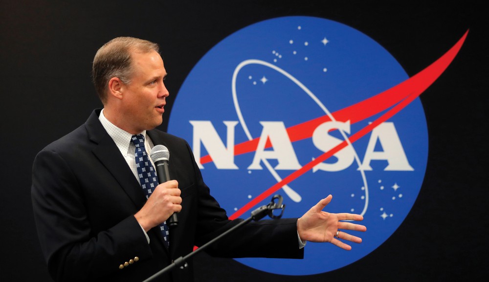 "As the United States of America, we are dependent on space to the point to where our adversaries have called it the American Achilles’ heel," says NASA Administrator Jim Bridenstine. 