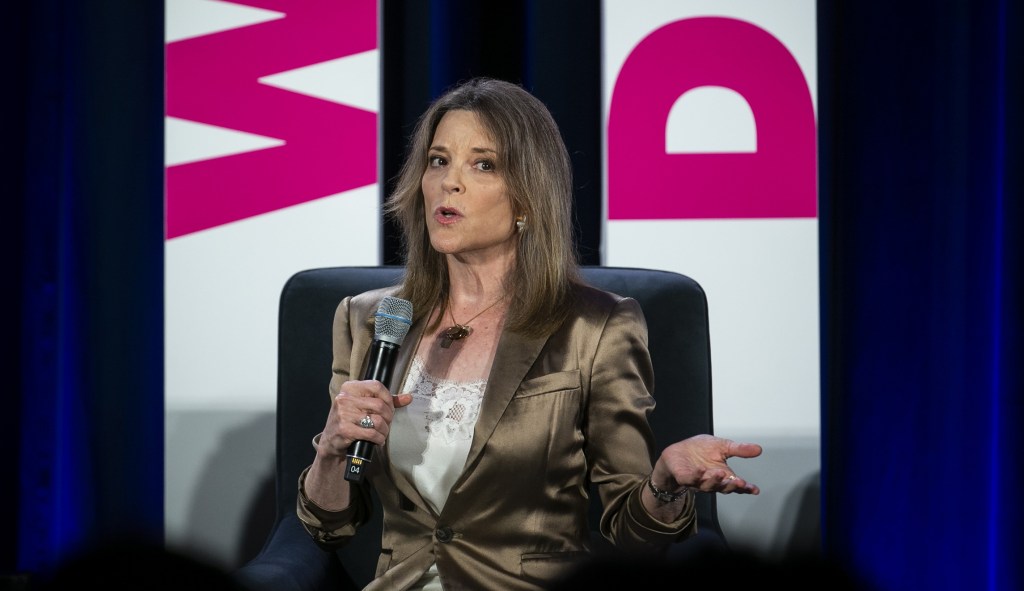 Marianne Williamson: ‘I need to learn Spanish’ by tonight at 9pm
