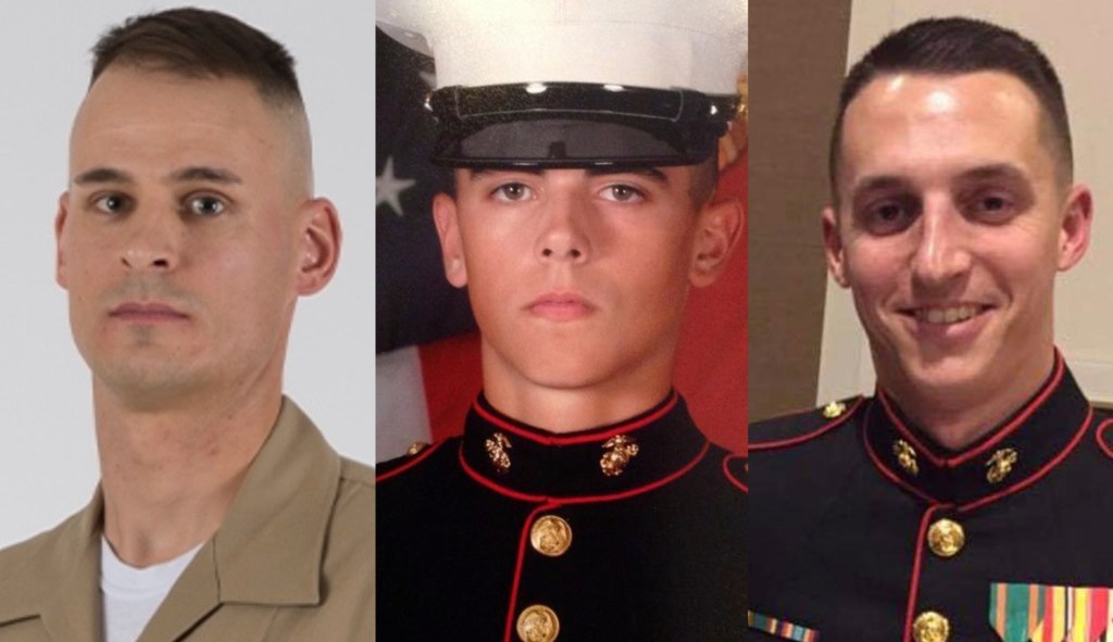 Names of three US Marines killed in Afghanistan blast released