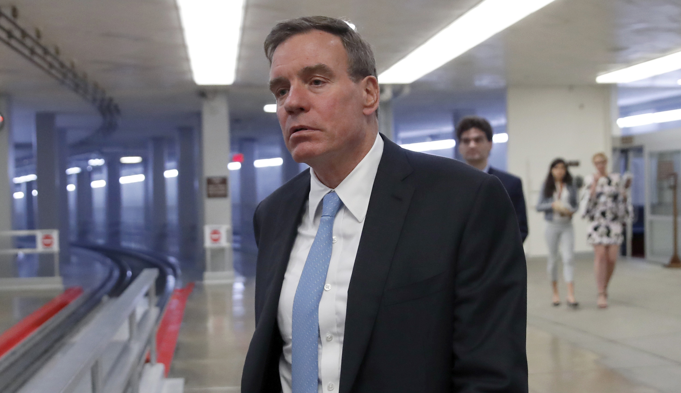 Top Democrat suggests Trump may be breaking law with pardon talk