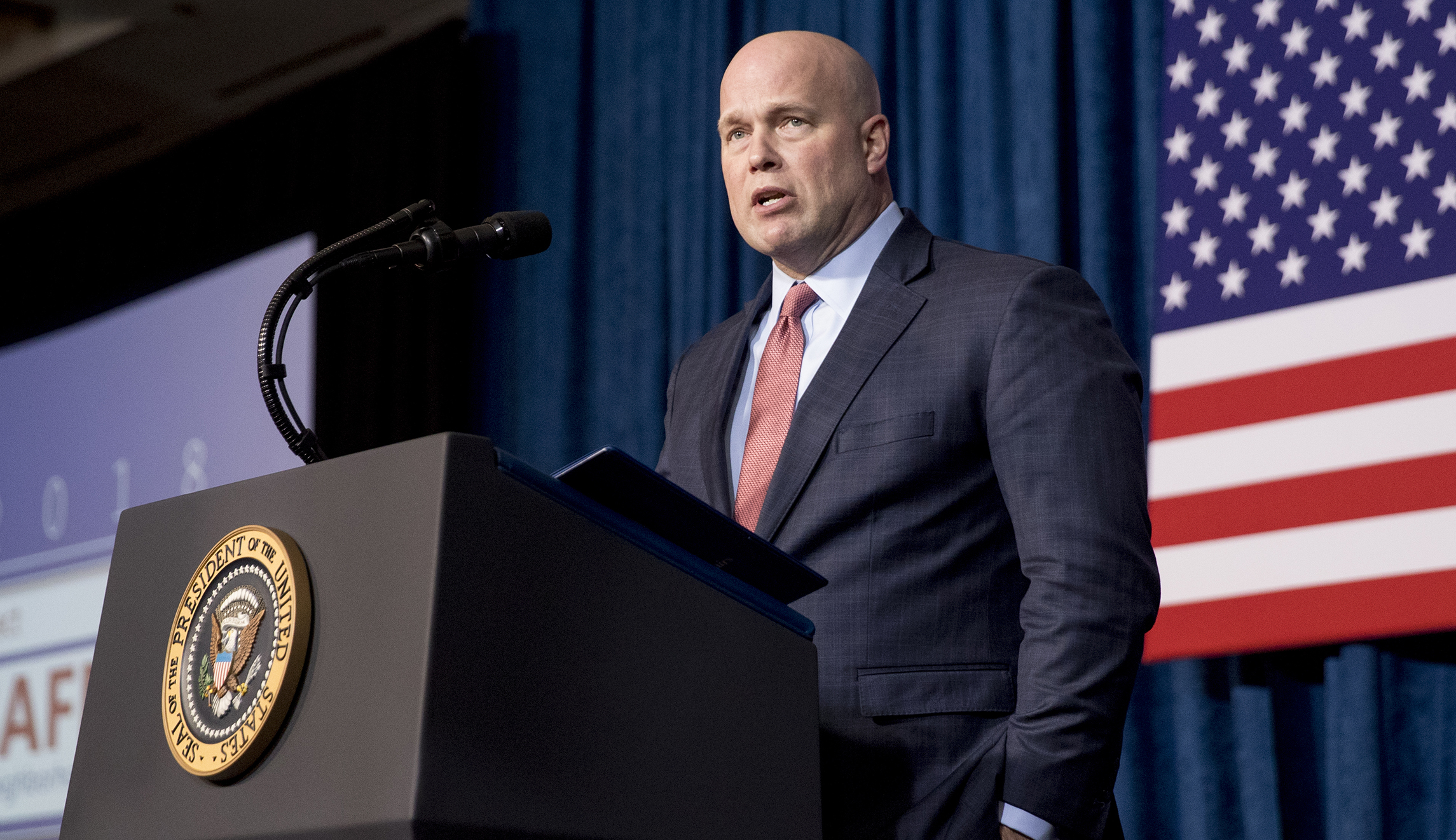 Matt Whitaker out at Department of Justice