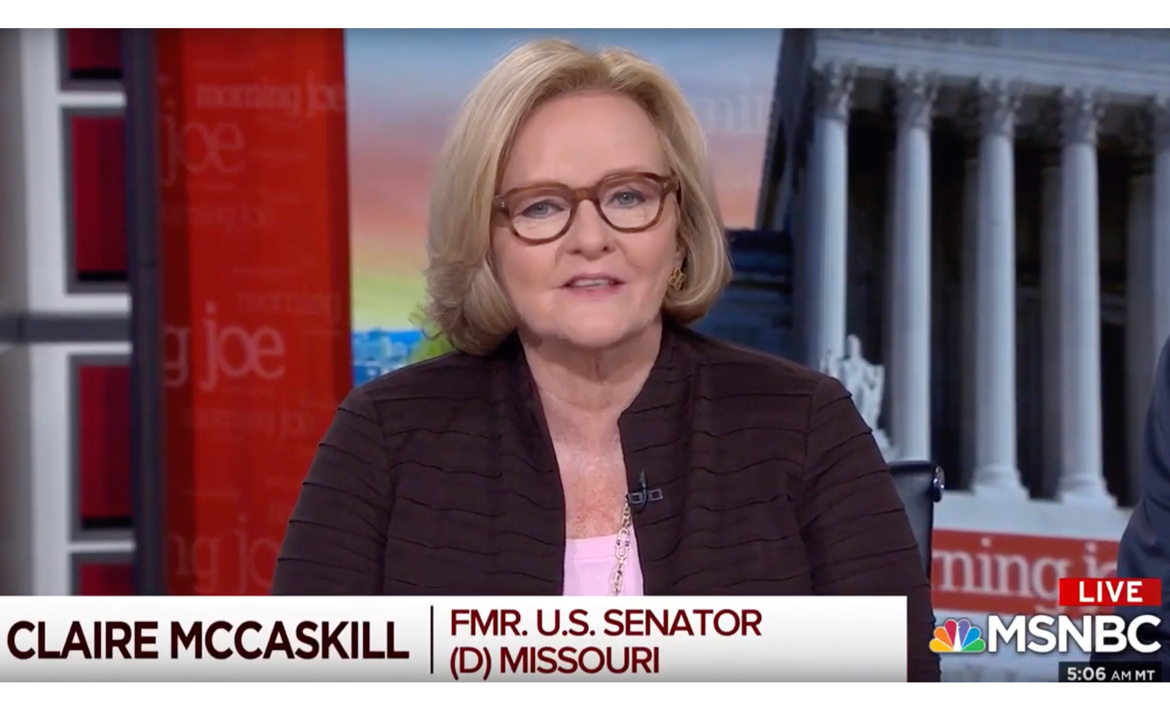 Scarborough to McCaskill on defending Biden: You can’t ‘shovel BS around on our set’
