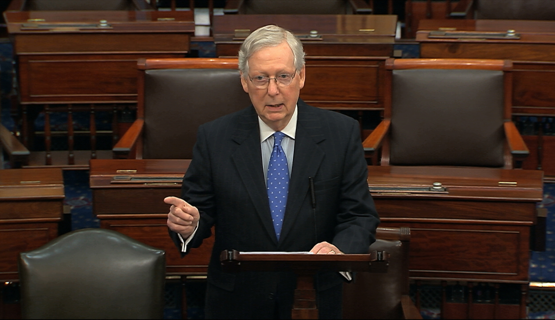 ‘No hurry’: McConnell waves off Pelosi threat to withhold impeachment articles