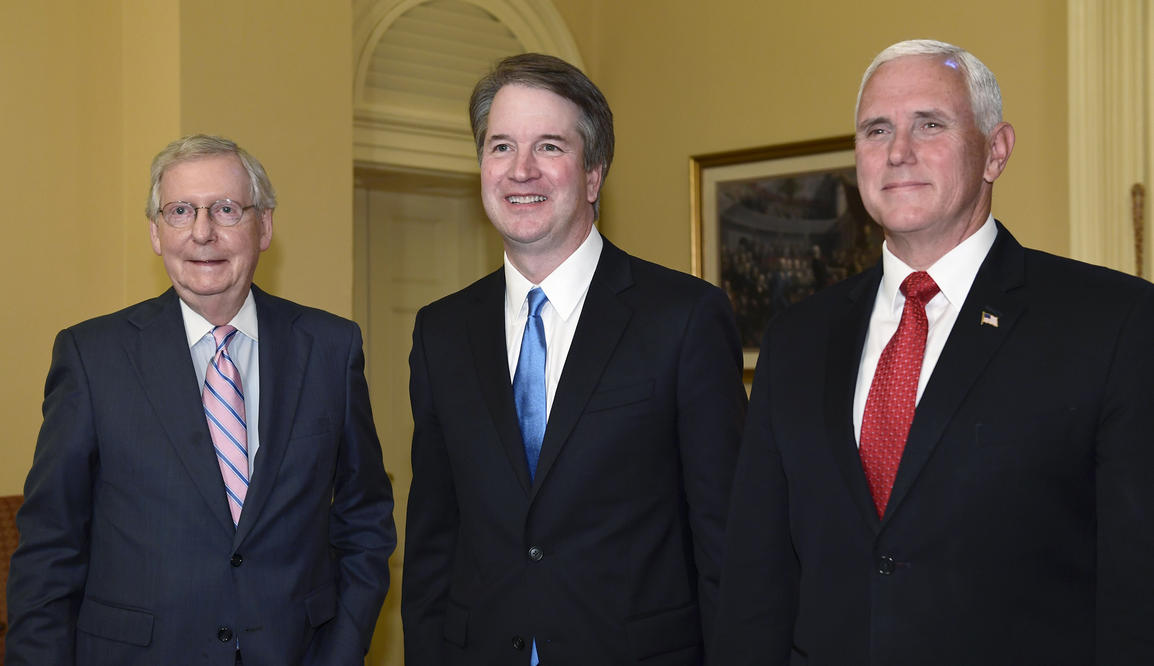 Kavanaugh launches series of Senate meetings with McConnell