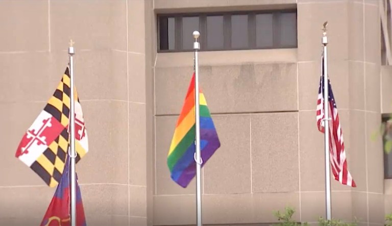 Local officials backtrack after replacing POW flag with LGBT pride flag at war memorial