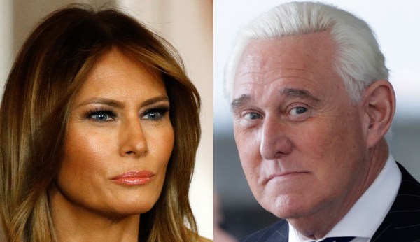 Melania Trump blames Roger Stone for nude photo leak during 2016 election