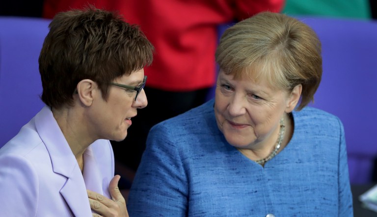 German defense minister takes hard-line stance on Huawei