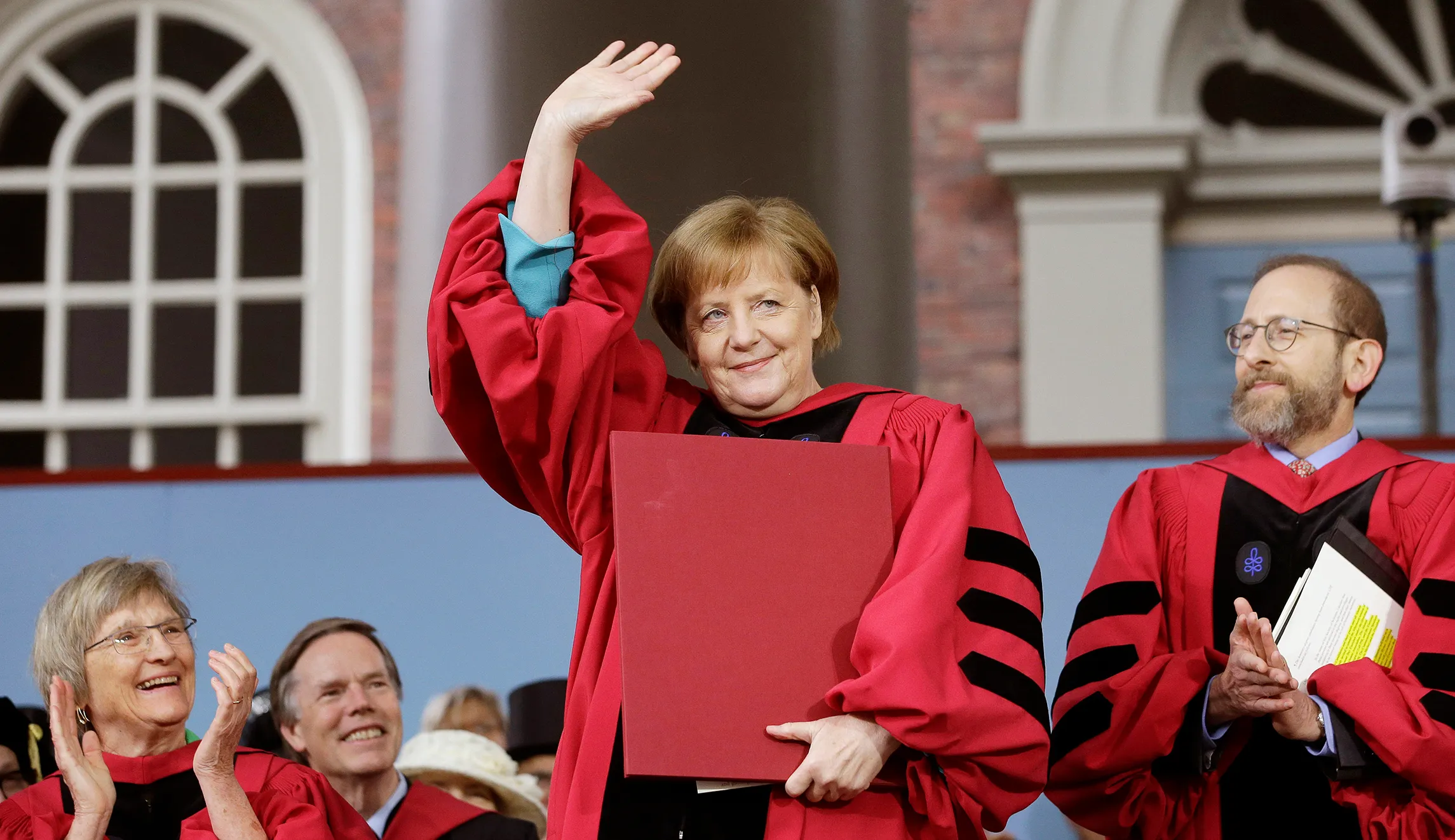 Angela Merkel slams Trump at Harvard: Walls symbolize ‘ignorance and narrow-mindedness’
