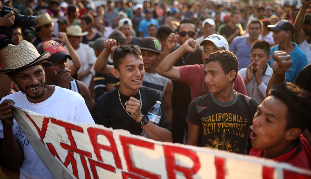 Trump praises Mexico for not causing a ‘giant scene’ at the border