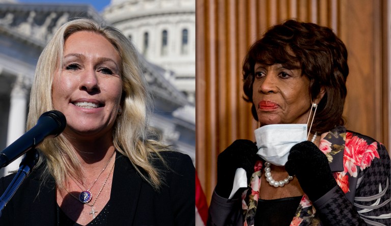 Reward Rittenhouse? Maxine Waters calls Marjorie Taylor Greene a ‘crazy woman’