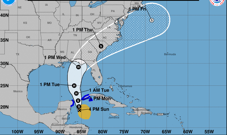 Another hurricane could hit US in the coming days, this one targeting the Gulf Coast
