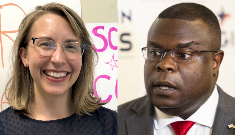 Hillary Scholten (D) faces John Gibbs (R) to Represent Michigan's Third District.