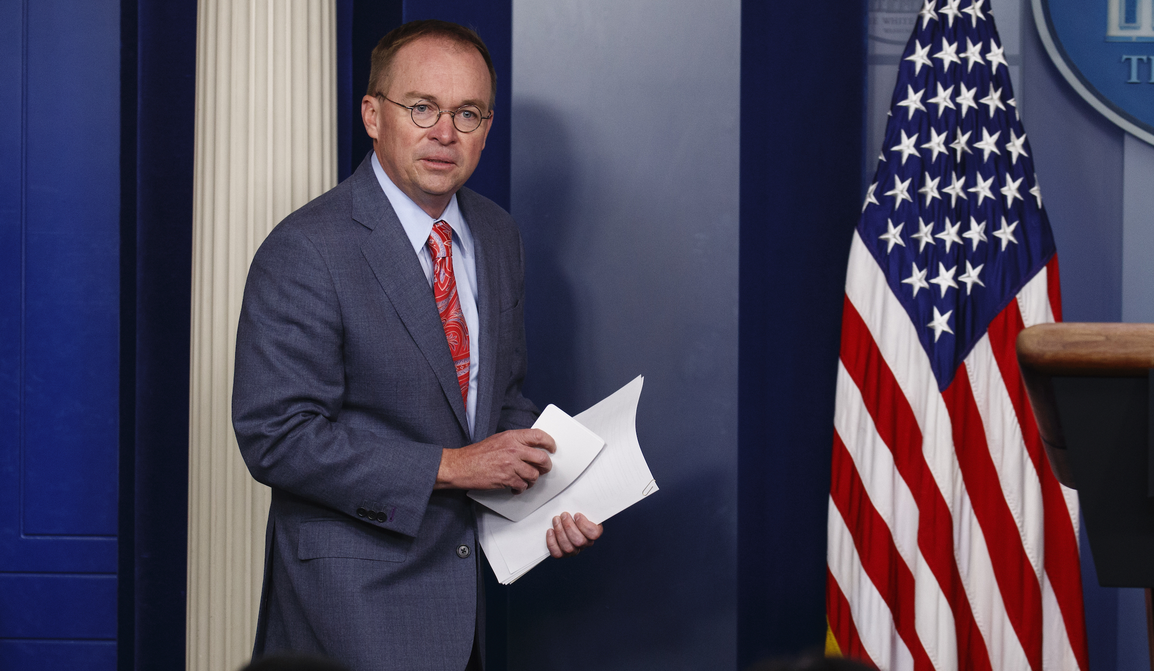 Mick Mulvaney just revealed how little the White House has thought through its impeachment strategy