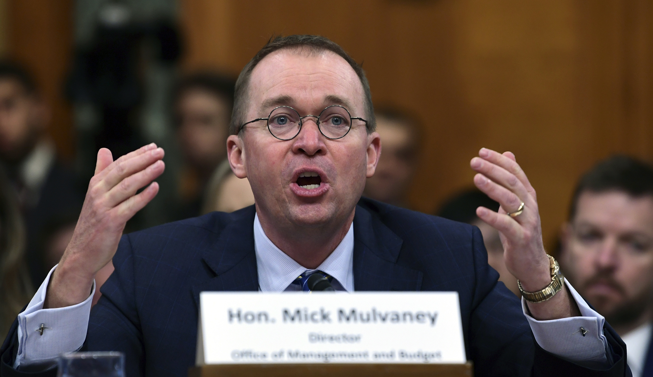 Mick Mulvaney called Trump’s border wall views ‘absurd and almost childish’