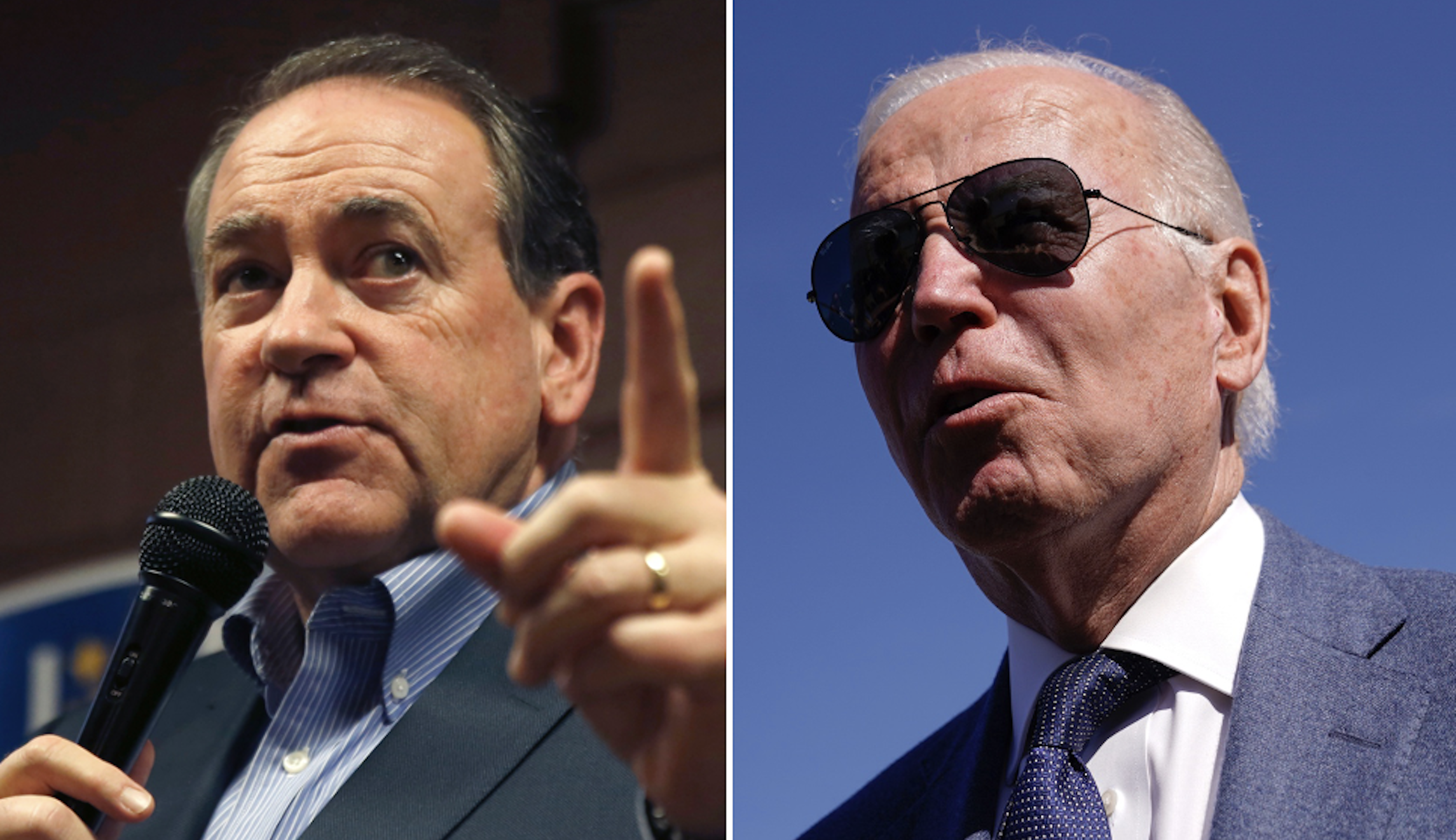 Huckabee blasts Biden’s vacationing amid mounting accusations: ‘Son of a beach’