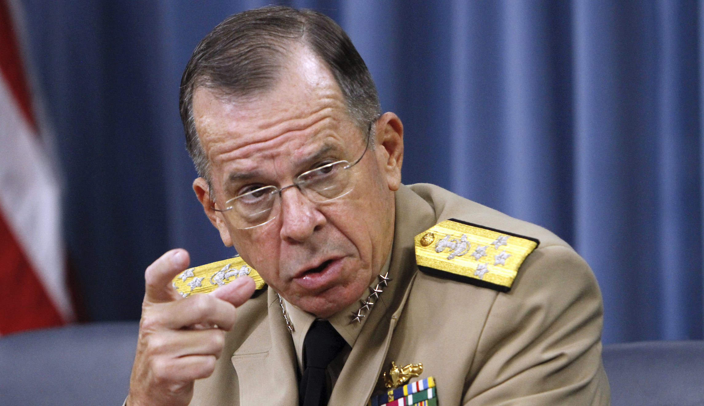 Former Joint Chiefs chairman ‘sickened’ by Trump response to George Floyd protests