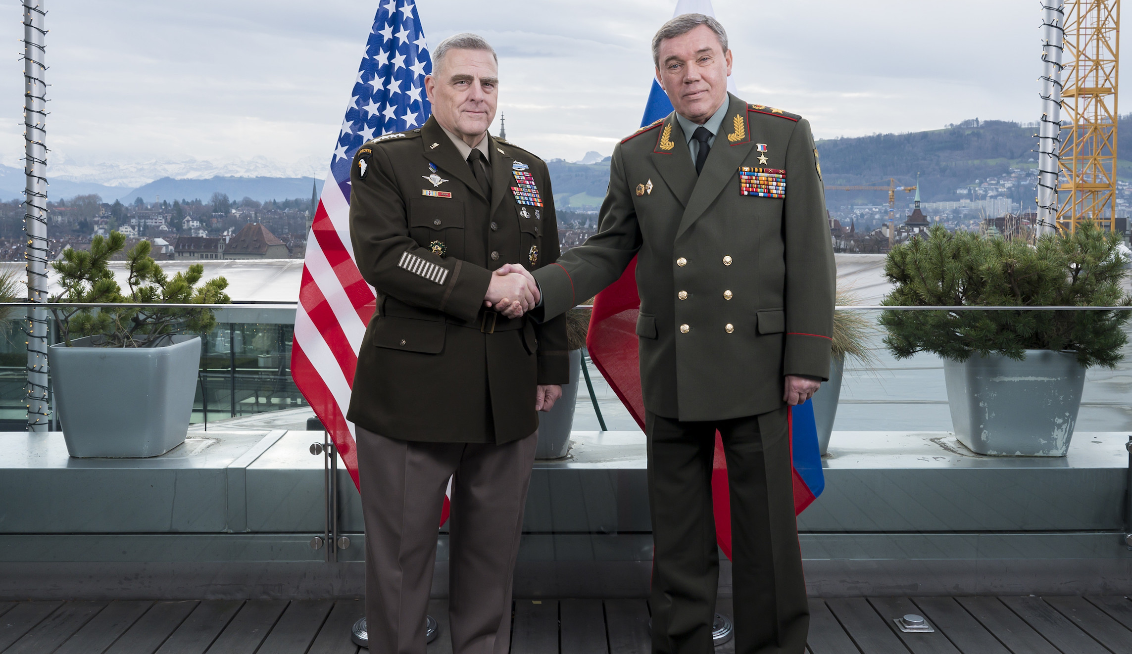 US and Russian military leaders meet amid terrorism concerns