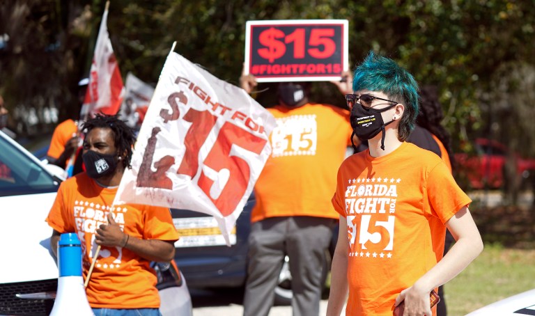 Senate blocked from adding $15 minimum wage provision to COVID aid package
