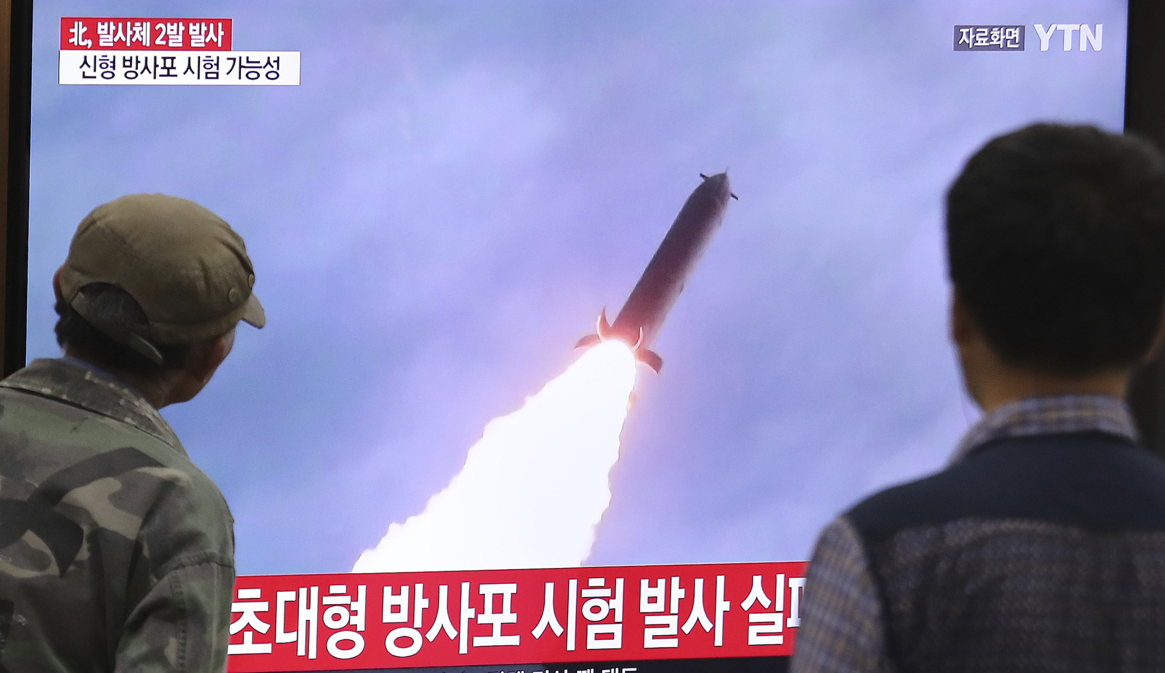 North Korea launches more missiles after saying it is losing patience with US