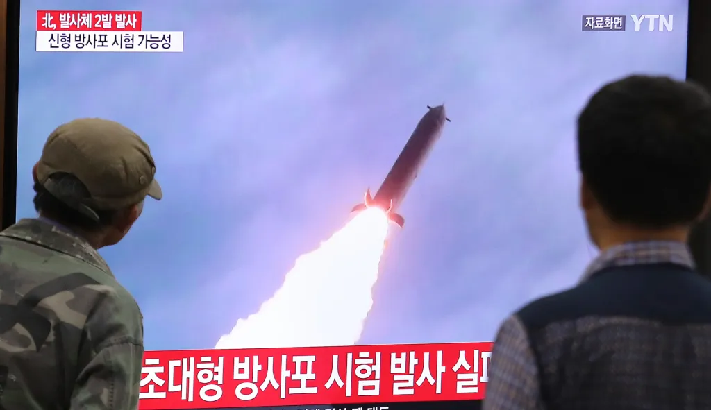 North Korea launches more missiles after saying it is losing patience with US