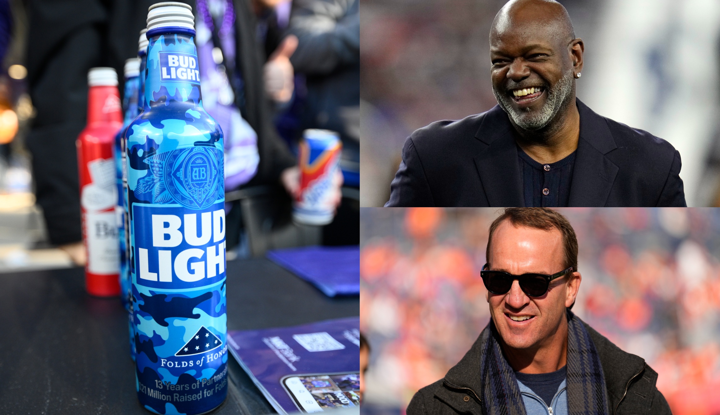 Bud Light partners with Emmitt Smith and Peyton Manning in hopes of boosting sales