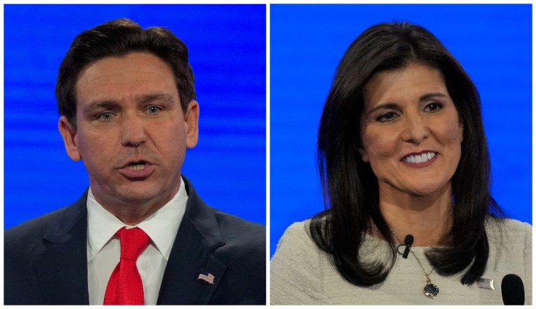 Ron DeSantis, Nikki Haley