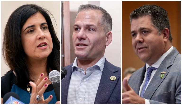 Reps. Nicole Malliotakis (R-NY), Marc Molinaro (R-NY), and Nick LaLota (R-NY).