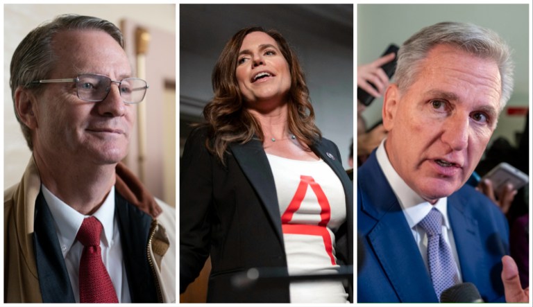 Rep. Tim Burchett (R-TN) said Rep. Nancy Mace (R-SC) isn't concerned about former House Speaker Kevin McCarthy (R-CA) interfering in her reelection campaign after she voted to oust him from leadership. 